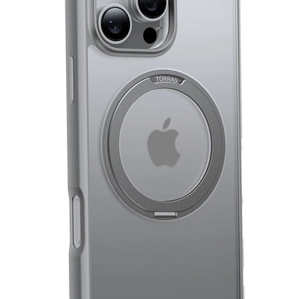 iPhone 16 Pro Max O Stand Pro Serisi Magsafe Kılıf - Titan Gri 4