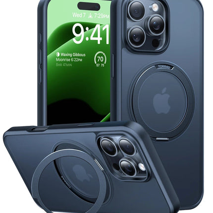 iPhone 16 Pro Max O Stand Pro Serisi Magsafe Kılıf - Siyah