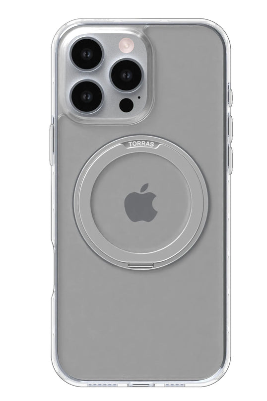iPhone 16 Pro Max O Stand Pro Serisi Magsafe Kılıf - Şeffaf 5