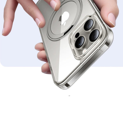 iPhone 16 Pro Max O Stand Pro Serisi Magsafe Kılıf - Gri 6