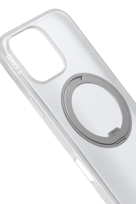 iPhone 16 Pro Max O Stand R Fitness Serisi Magsafe Kılıf - Şeffaf 4