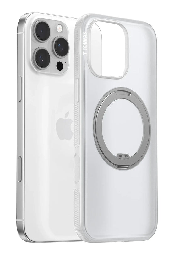 iPhone 16 Pro Max O Stand R Fitness Serisi Magsafe Kılıf - Şeffaf