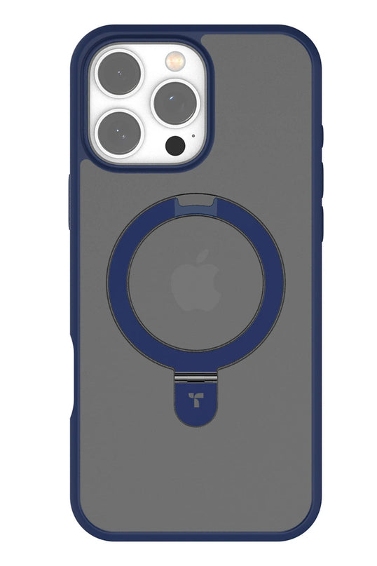iPhone 16 Pro Max O Stand Serisi Magsafe Kılıf - Lacivert 2