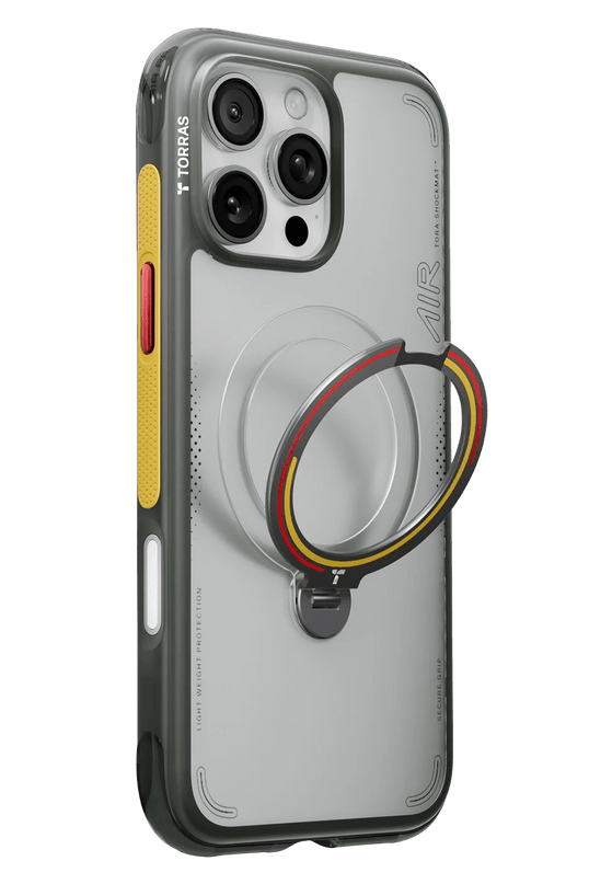 iPhone 16 Pro Max OStand Q3 Air World Cup Serisi Magsafe Kılıf - Gri 3