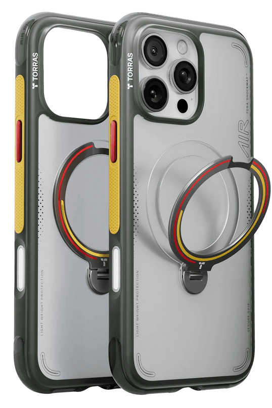 iPhone 16 Pro Max OStand Q3 Air World Cup Serisi Magsafe Kılıf - Gri