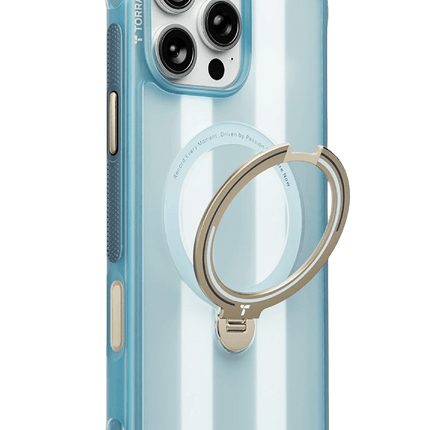 iPhone 16 Pro Max OStand Q3 Air World Cup Serisi Magsafe Kılıf - Açık Mavi 3