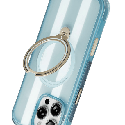iPhone 16 Pro Max OStand Q3 Air World Cup Serisi Magsafe Kılıf - Açık Mavi 4