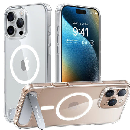 iPhone 16 Pro Max P Stand Serisi Magsafe Kılıf - Şeffaf 2