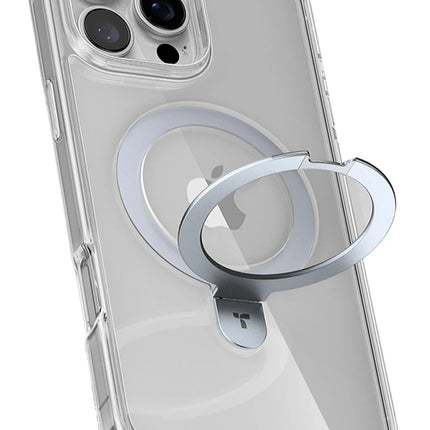 iPhone 16 Pro O Stand Serisi Magsafe Kılıf - Şeffaf 3