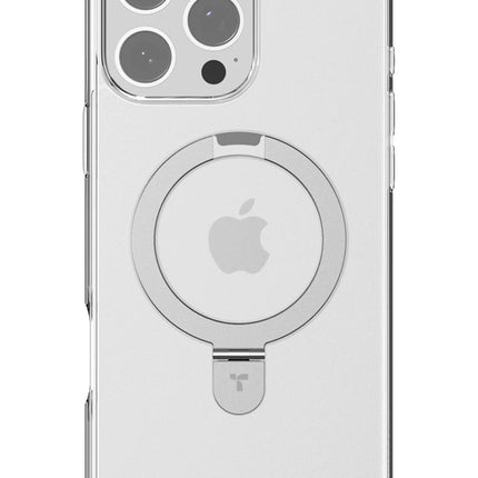 iPhone 16 Pro O Stand Serisi Magsafe Kılıf - Şeffaf 4