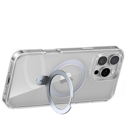 iPhone 16 Pro O Stand Serisi Magsafe Kılıf - Şeffaf 2