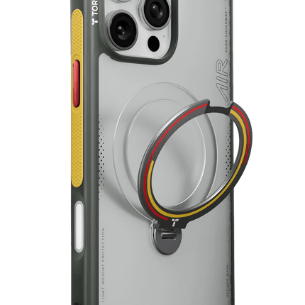 iPhone 16 Pro OStand Q3 Air World Cup Serisi Magsafe Kılıf - Gri 3