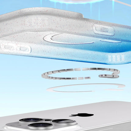 iPhone 16 Pro Pummel Shiny Magsafe Kapak Kılıf - Siyah 3