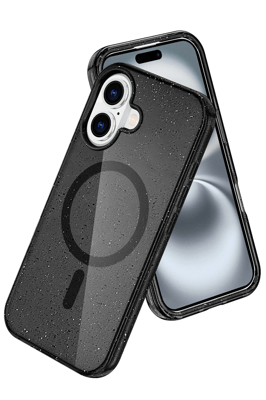 iPhone 16 Star Magsafe Kapak Kılıf - Siyah