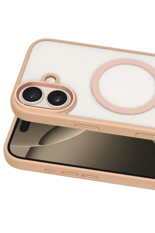 iPhone 16 Terea Magsafe Kapak Kılıf - Pembe 2