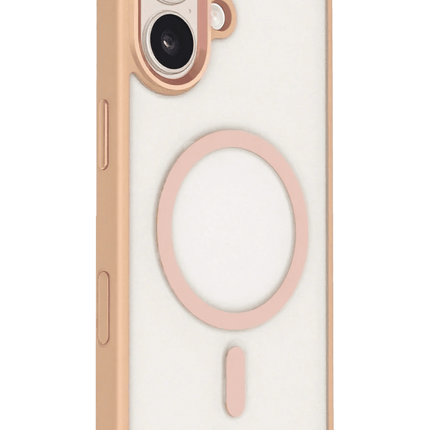 iPhone 16 Terea Magsafe Kapak Kılıf - Pembe 3