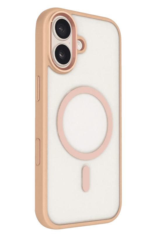 iPhone 16 Terea Magsafe Kapak Kılıf - Pembe 3