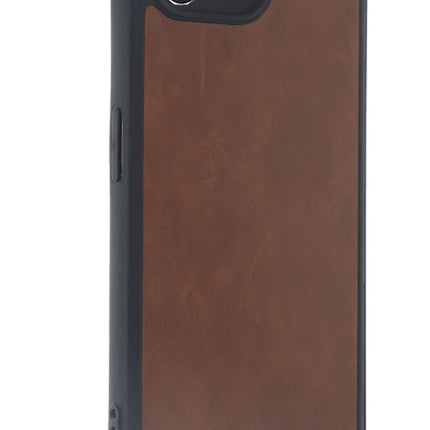 iPhone 16E Aras Deri Kapak Kılıf - Taba 3