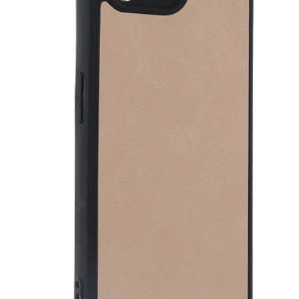 iPhone 16E Aras Deri Kapak Kılıf - Pudra 3