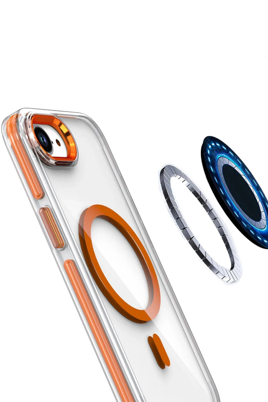 iPhone 16E Bella Magsafe Kapak Kılıf - Derin Mor 3