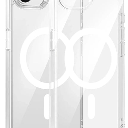 iPhone 16E Crystal Clear Magsafe 3in1 Ekran Koruyucu ve Kamera Lens Set Kılıf 2