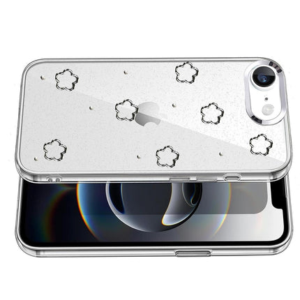 iPhone 16E Fiyonk Desenli Kapak Kılıf - Desen 2 3