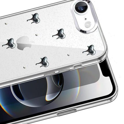 iPhone 16E Fiyonk Desenli Kapak Kılıf - Desen 1 2