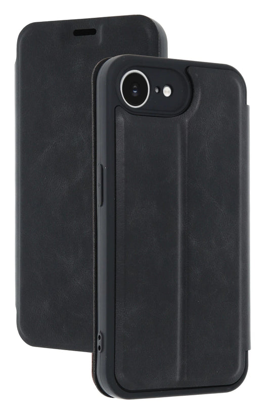iPhone 16E Flip Cover Kılıf - Siyah