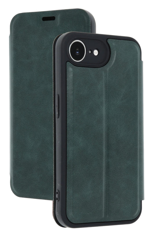 iPhone 16E Flip Cover Kılıf - Koyu Yeşil