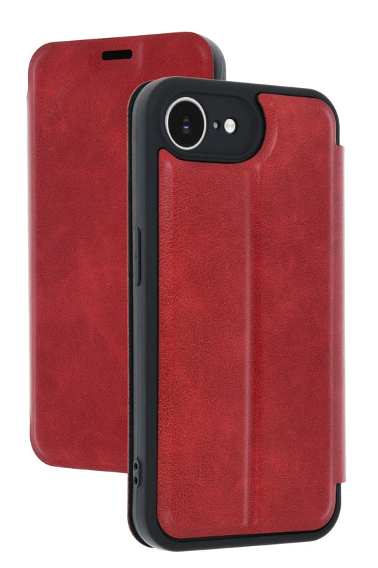 iPhone 16E Flip Cover Kılıf - Kırmızı