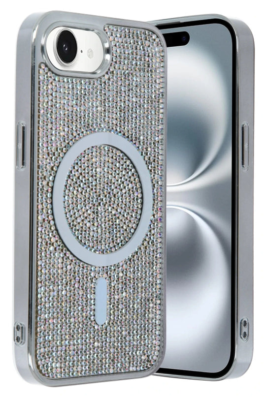 iPhone 16E Helen Magsafe Kapak Kılıf - Rainbow
