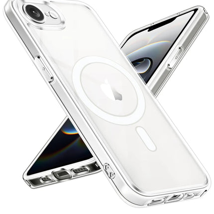 iPhone 16E Magneticsafe Şeffaf Silikon Kılıf
