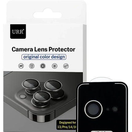 iPhone 16E Origin 20in1 Metal Kamera Lens Koruyucu - Siyah