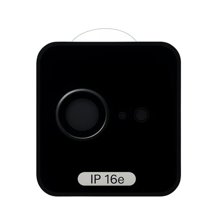 iPhone 16E Origin 20in1 Metal Kamera Lens Koruyucu - Siyah 2