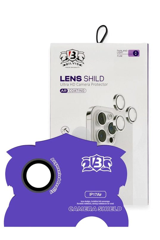 iPhone 17 Air Bilvis Titan Kamera Lens - Siyah