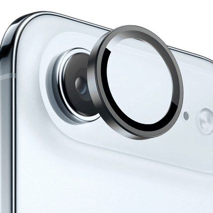 iPhone 17 Air Bright PVD Metal Kamera Lens - Siyah