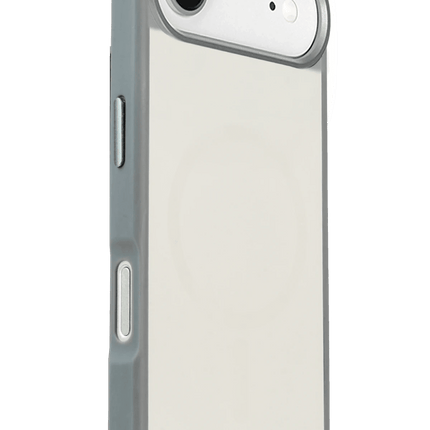 iPhone 17 Air IRIS Matte Pure Glass Magsafe Kapak Kılıf - Titan Gri 3