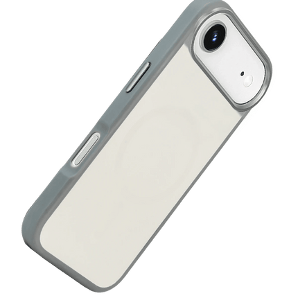 iPhone 17 Air IRIS Matte Pure Glass Magsafe Kapak Kılıf - Titan Gri 4