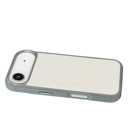 iPhone 17 Air IRIS Matte Pure Glass Magsafe Kapak Kılıf - Titan Gri 5