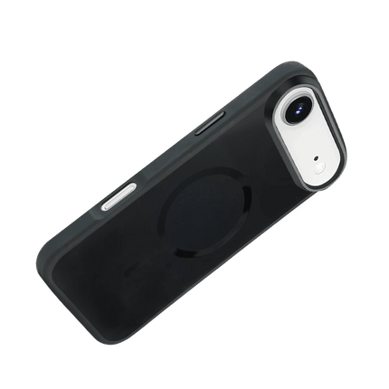 iPhone 17 Air IRIS Matte Pure Glass Magsafe Kapak Kılıf - Siyah 5
