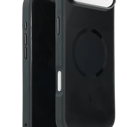 iPhone 17 Air IRIS Matte Pure Glass Magsafe Kapak Kılıf - Siyah