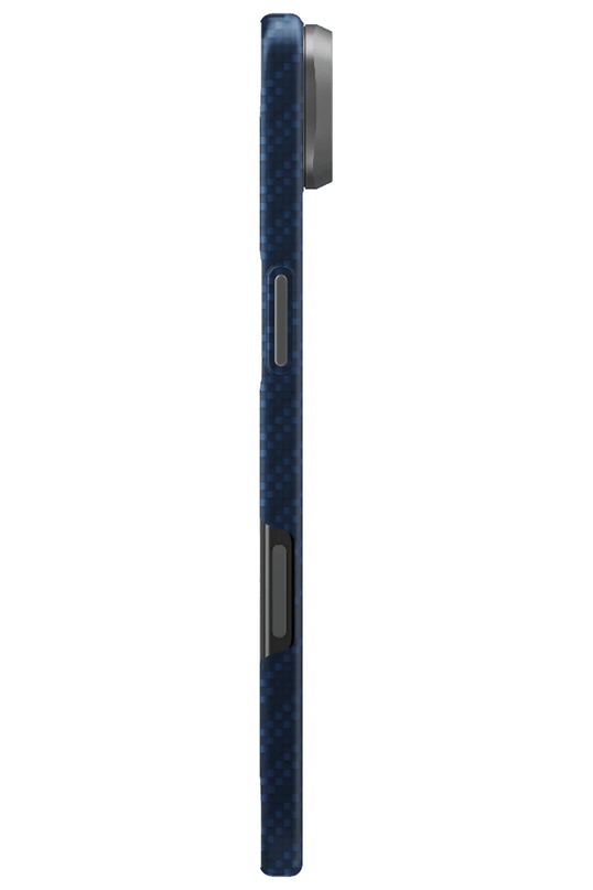 iPhone 17 Air Keva Edge Slim Aramid Magsafe Kapak Kılıf - Lacivert 4