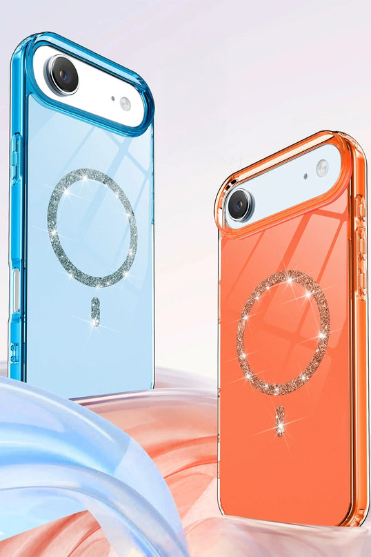iPhone 17 Air Live Diamond Magsafe Kapak Kılıf - Yeşil 5