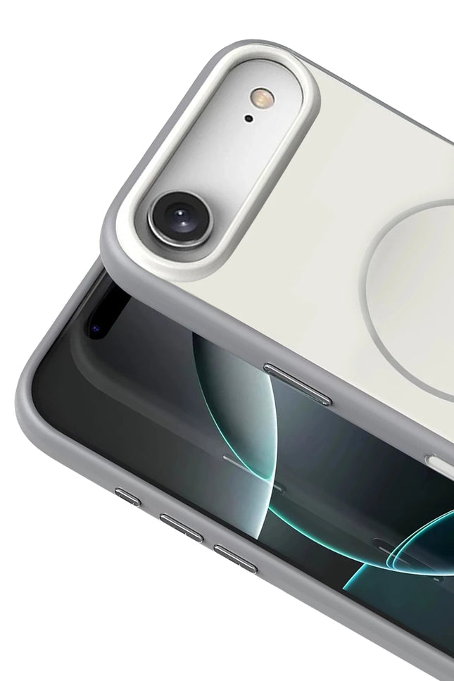 iPhone 17 Air Neva Magsafe Kapak Kılıf - Gri 2