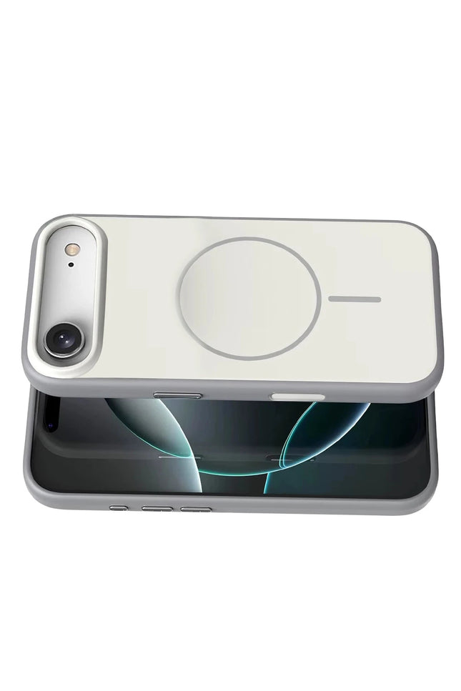 iPhone 17 Air Neva Magsafe Kapak Kılıf - Gri 3