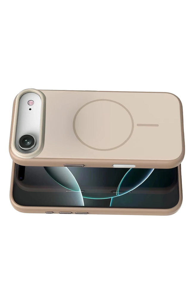 iPhone 17 Air Neva Magsafe Kapak Kılıf - Gold 3