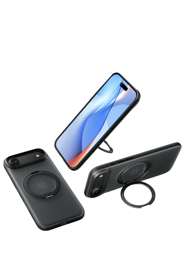 iPhone 17 Air O Stand R Fitness Serisi Magsafe Kılıf - Siyah 4