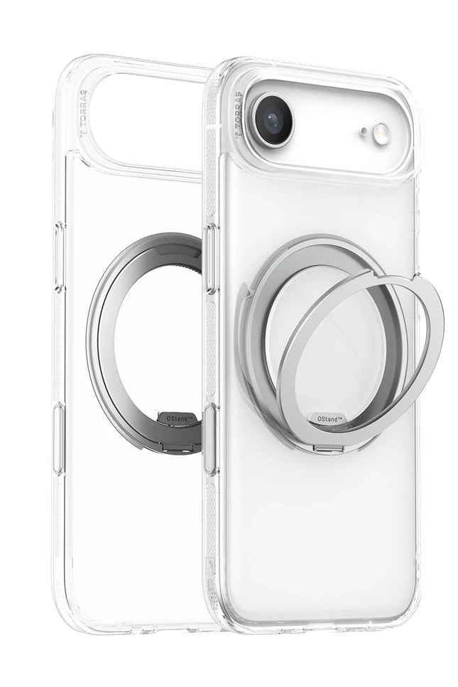 iPhone 17 Air O Stand R Fitness Serisi Magsafe Kılıf - Şeffaf