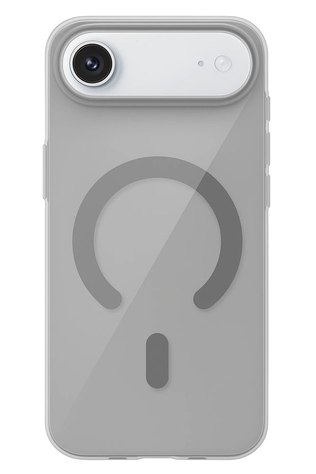 iPhone 17 Air PC Blank Magsafe Kapak Kılıf - Natural Grey