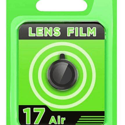 iPhone 17 Air Raze Metal Kamera Lens - Siyah